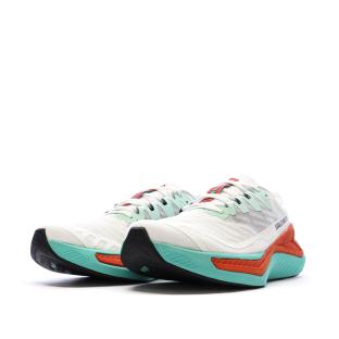 Zapatillas de senderismo blancas/rojas/turquesas para hombre Salomon Bliss 2 ver 0