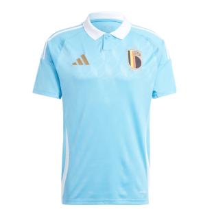 Bélgica Camiseta réplica de exterior para hombre Adidas 2024 ver 0