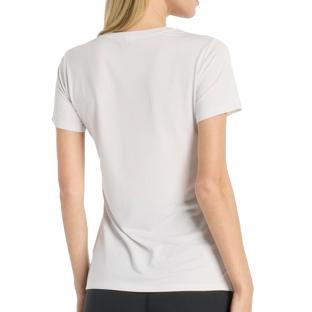 T-Shirt de Sport Blanc Femme New Balance Sport Sleeve vue 0