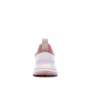 Baskets Blanches/Roses Femme Nike Air Max Nuaxis vue 0