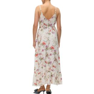Kleid Beige/Rot/Grün Frau Vero Moda Easy Ansicht 0