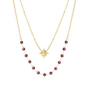 Clio Blue Women's Gold Necklace CO4086S Photo of the Espace des Marques %store% store - view of %key%