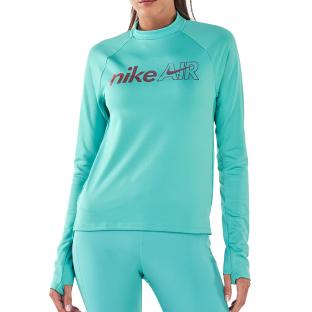 T-shirt Turquoise Femme Nike Midlayer vue 0