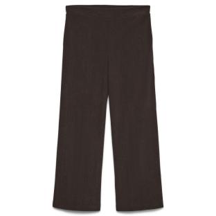 Pantalon en Velours Marron Foncé Femme Vero Moda Melly vue 0