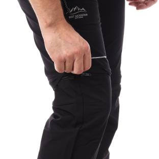 Pantalones de lona negra para hombre Best Mountain 402 ver 0