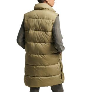 Doudoune sans manche Kaki Femme Superdry Studios vue 0