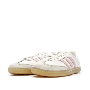 Adidas Women’s Samba Trainers in Beige/Pink Photo of the Espace des Marques %store% store - view of %key%