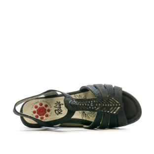 Sandales Noir Femme Relife Jolivia vue 0