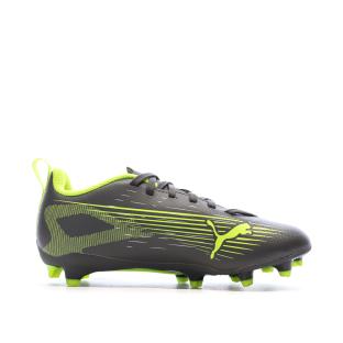 Chaussures de Foot Gris/Jaune Junior Puma Ultra 5 Play FG/AG Jr vue 0