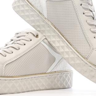 Marco Tozzi Cream Comb Beige Women’s Trainers Photo of the Espace des Marques %store% store - view of %key%