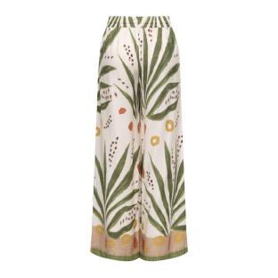 Pantalones holgados beige/verde/naranja para mujer JDY Nellie ver 0