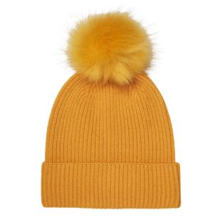Bonnet Jaune Femme Vero Moda Beanie vue 0