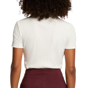 Polo Blanc Femme Morgan DPOLLA vue 0