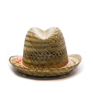 Chapeaux Paille Via Lorenzo Trilby Naturel vue 0