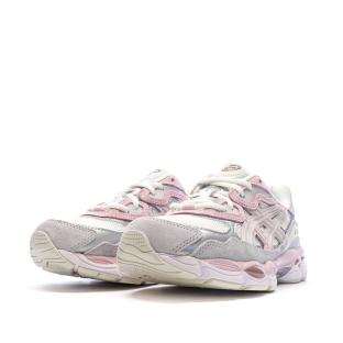Zapatillas blancas/rosa para hombre Asics Gel-nyc ver 0