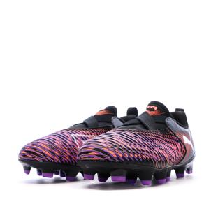 Chaussures de Foot Noires/Fushia Junior Puma Future 8 Match Ll FG vue 0