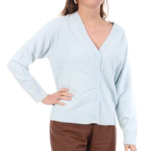 Gilet Bleu Femme Lee Cooper Ocadola vue 0