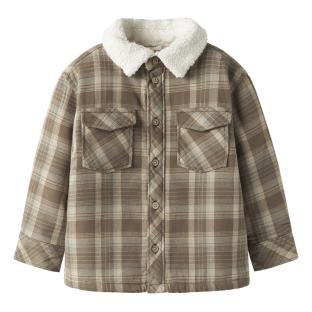 Chemise Beige/Taupe Garçon Lil' Atelier Tavor vue 0