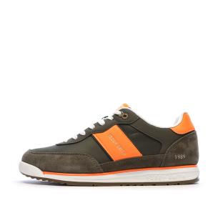 Teddy Smith Men's Brown/Orange Sneakers 120506 Photo of the Espace des Marques %store% store - view of %key%