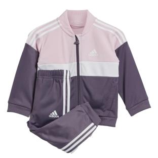 Adidas Girl's Tiberio Trainingsanzug Pink/Violett Ansicht 0