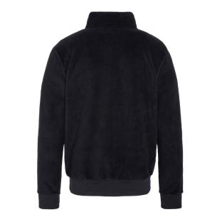 Schott Half Zipped Fleece Sweatshirt Schwarz Mann Ansicht 0