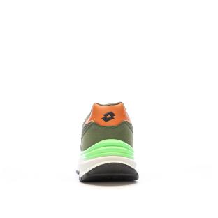 Baskets Kaki/Orange Homme Lotto Twenty6 vue 0
