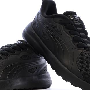 Baskets Noires Garçon Puma Soft Cosmic vue 0