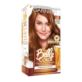 Coloration Permanente Garnier Belle Color 6.41 Chatain très clair cuivré vue 0