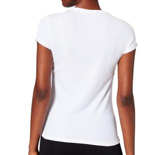 T-shirt technique Blanc Femme Odlo Active vue 0