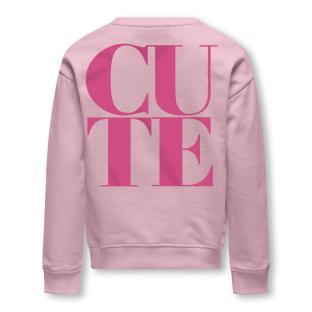 Sweat Rose Fille Kids Only Ditte vue 0