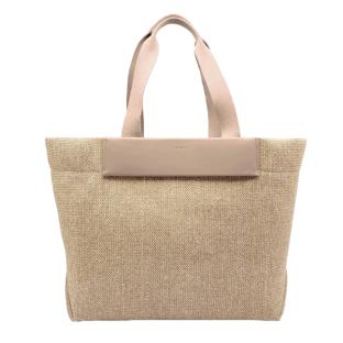 Bag Beige Raphia Women's Calvin Klein Jeans Ck Raffia Photo of the Espace des Marques %store% store - view of %key%