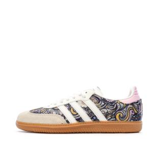 Baskets Multicolore Adidas Samba OG x Liberty London vue 0