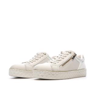 Marco Tozzi Cream Comb Beige Women’s Trainers Photo of the Espace des Marques %store% store - view of %key%