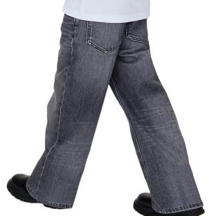 Jean Baggy Gris Garçon Calvin Klein Jeans Skater vue 0