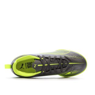 Chaussures de football Gris/Vert Garçon Puma Ultra 5 Play vue 0