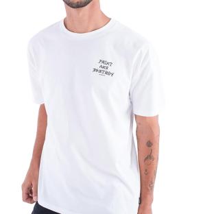 Hurley Men’s White T-shirt – Print And Destroy Photo of the Espace des Marques %store% store - view of %key%