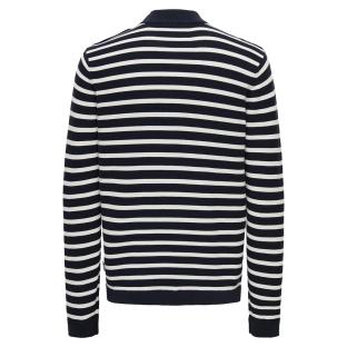 Pullover Marineblau/Weiß für Herren von Only & Sons, Modell „Walder“ Ansicht 0
