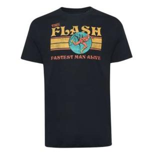 Men’s Black DC Comics 70s Flash T-shirt Photo of the Espace des Marques %store% store - view of %key%