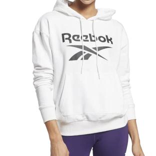 Sweat Blanc Femme Reebok French Terry vue 0