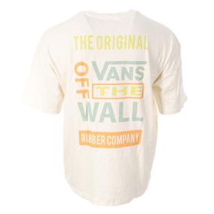 Camiseta blanca de hombre Vans Logos ver 0