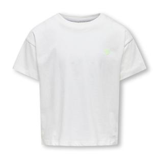 T-shirt Blanc Kids ONLY Maiken vue 0