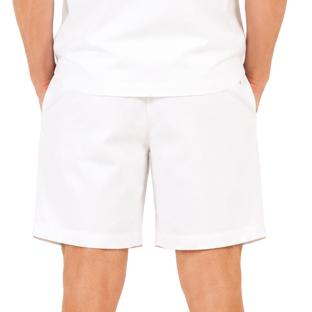 Pantalones cortos blancos para hombre RMS26 de seersucker ver 0