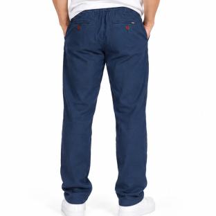 Pantalon fluide Bleu Homme RMS26 Lin vue 0