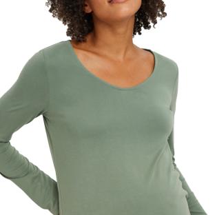 T-Shirt de Grossesse Vert Femme Vero Moda Marternity Filli vue 0