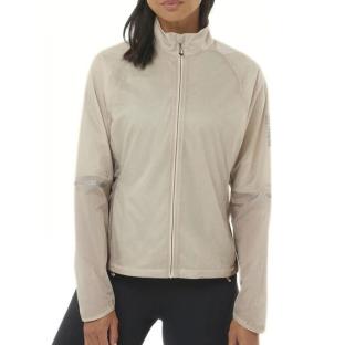 Chaqueta beige para mujer Salomon Sense Flow ver 0
