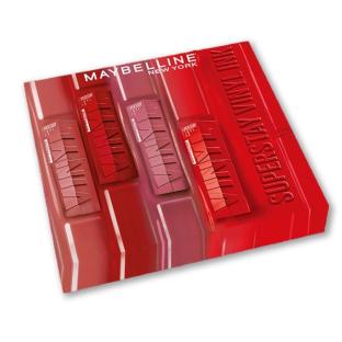 Set de 4 pintalabios Gemey Maybelline de larga duración ver 0