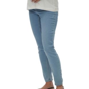Jeans Skinny Bleu Femme Mamalicous Destroyed Light vue 0