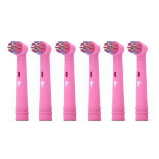 X6 Brossettes de Rechange Rotative Prodental Healthy Kids Princess Cristal vue 0