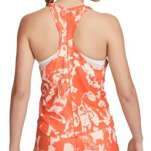 Débardeur Orange Femme Nike Luxe vue 0