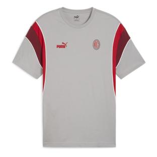 AC Milan T-shirt Gris/Bordeaux Homme Puma Ftblarchive vue 0